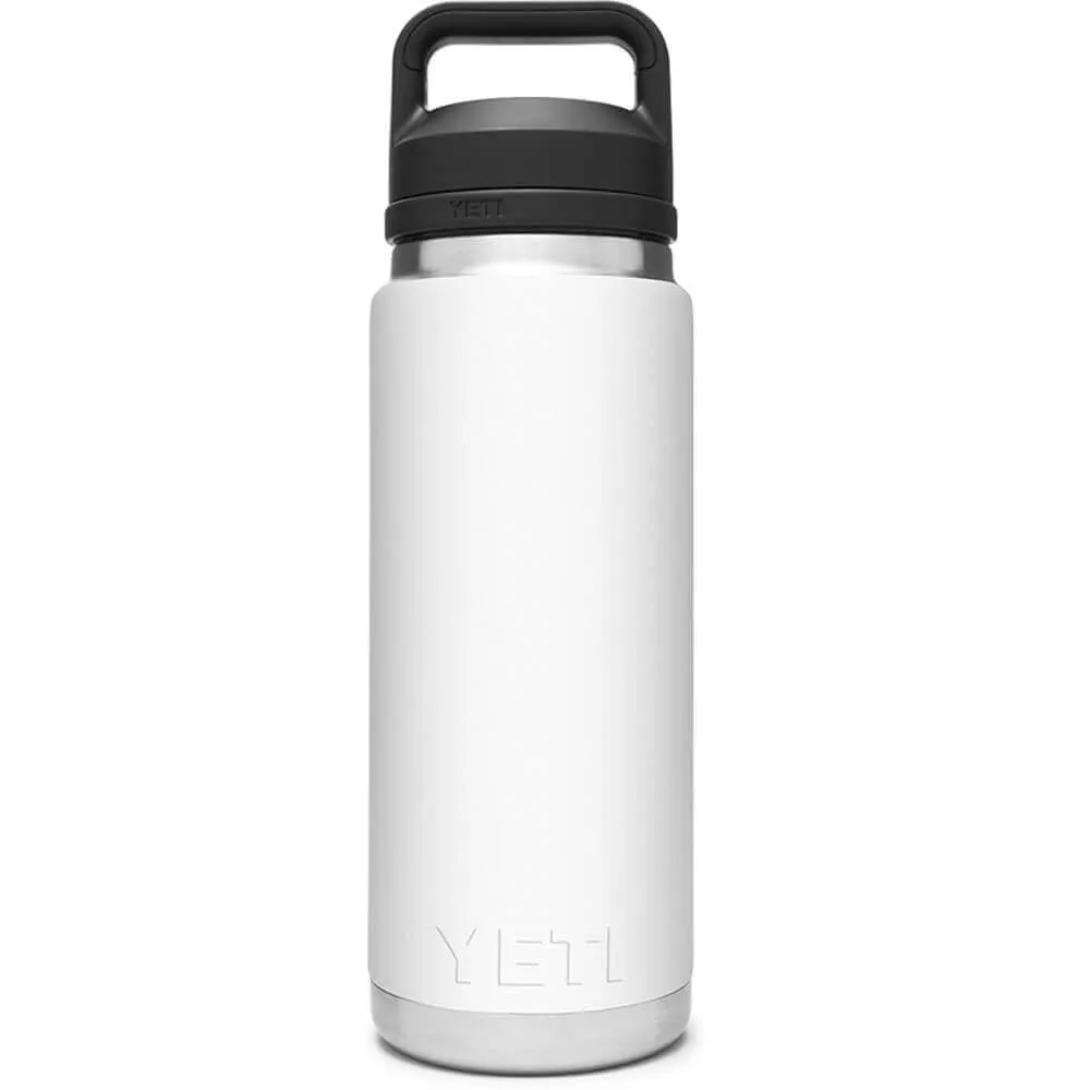 21071200020 TERMO RAMBLER 26 oz CHUG CAP BLANCO MARCA YETI