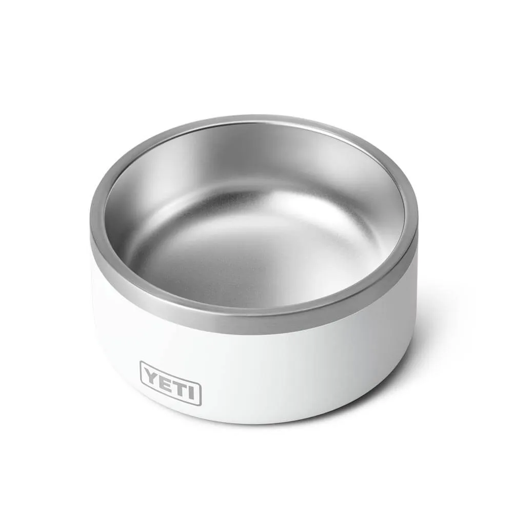 21071499982 PLATO PARA PERRO BOOMER 4 BLANCO MARCA YETI