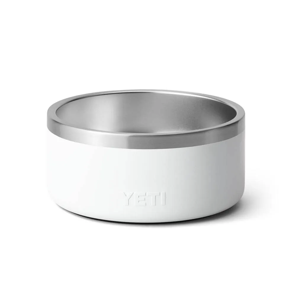 21071499982 PLATO PARA PERRO BOOMER 4 BLANCO MARCA YETI