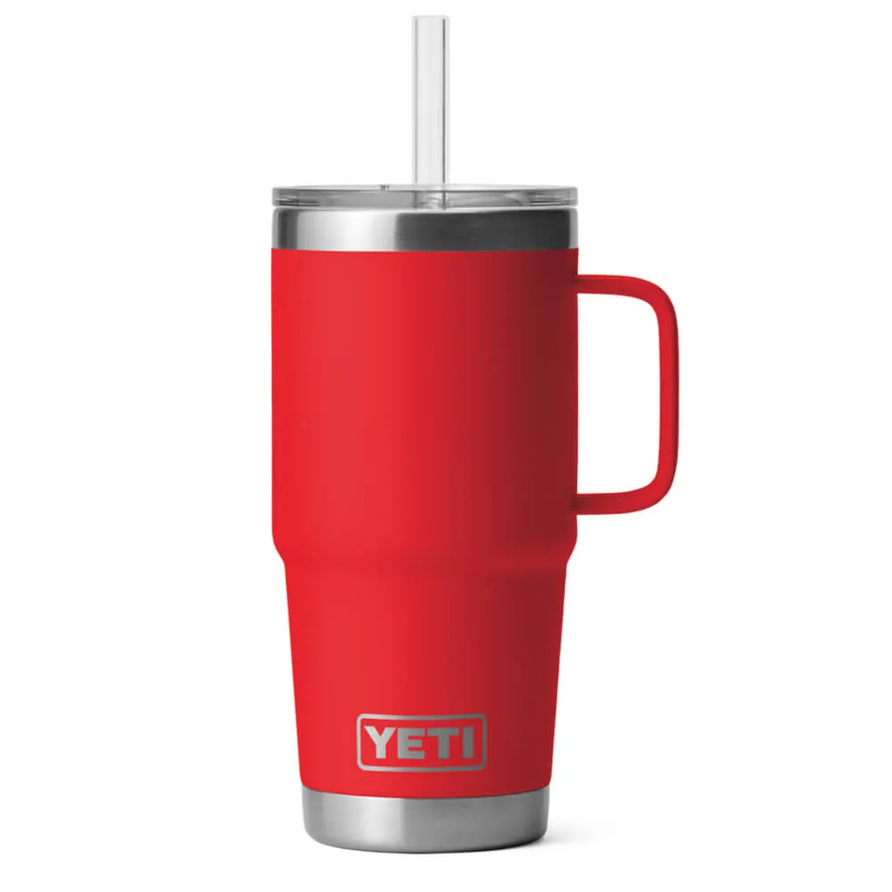 21071501894 TERMO RAMBLER 25oz STRAW MUG RESCUE RED MARCA YETI