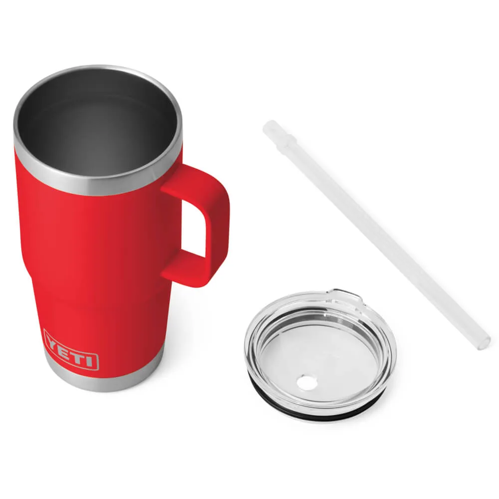 21071501894 TERMO RAMBLER 25oz STRAW MUG RESCUE RED MARCA YETI