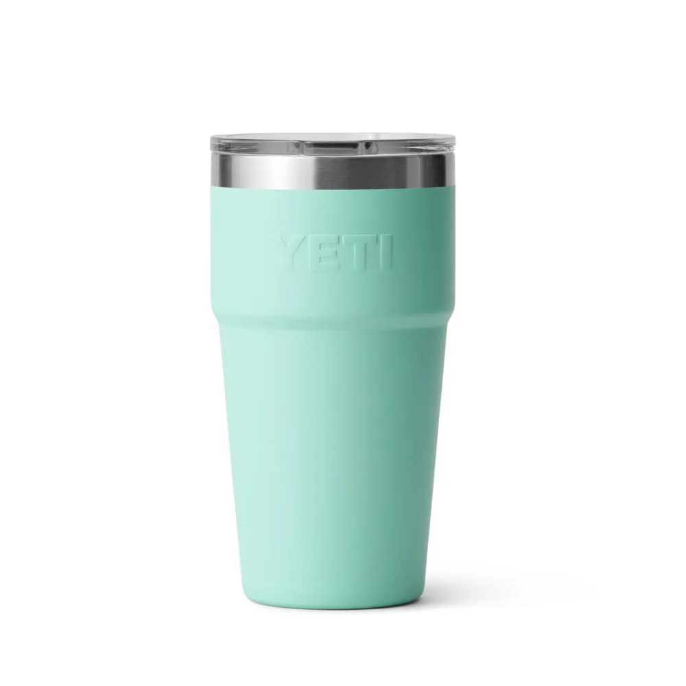 21071503704 TERMO RAMBLER 20oz STACKABLE CUP TAPA MAGNETICA SEAFOAM MARCA YETI