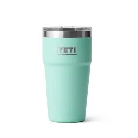 21071503704 TERMO RAMBLER 20oz STACKABLE CUP TAPA MAGNETICA SEAFOAM MARCA YETI