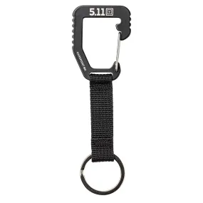 56597-019 CARABINER CON LLAVERO HARDPOINT MK1 NEGRO MARCA 5.11