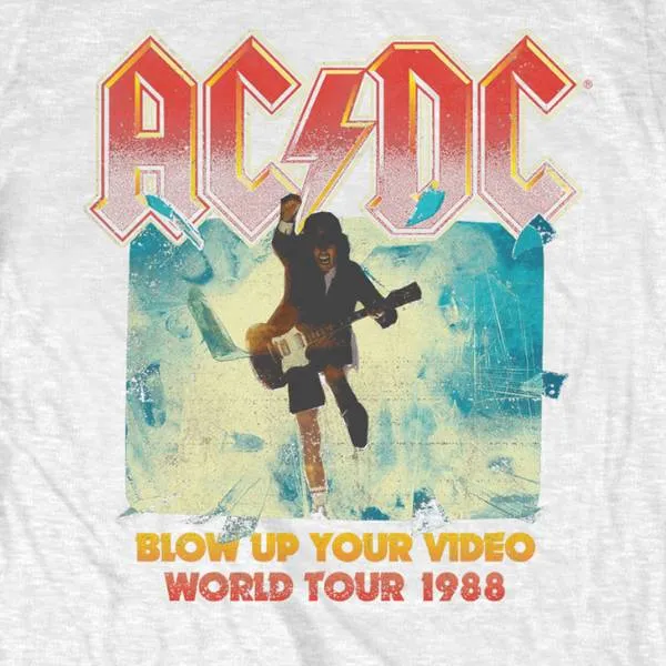 AC/DC Kids Sweatshirt - Blow Up Your Video World Tour 1988