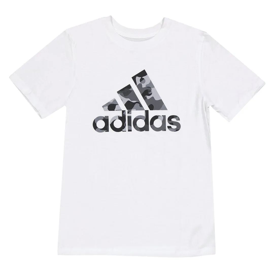 adidas - Kids' (Junior) Logo Short Sleeve T-Shirt (IQ8079)