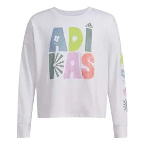 adidas - Kids' (Junior) Long Sleeve Waist Crew T-Shirt (IQ5941)