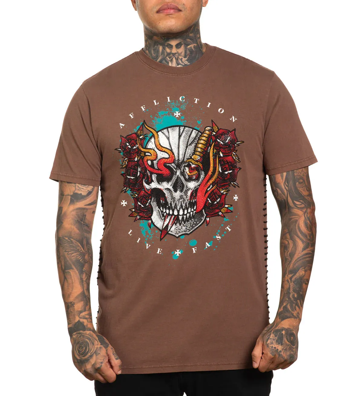 AFFLICTION Alley Wreck Graphic T-Shirt