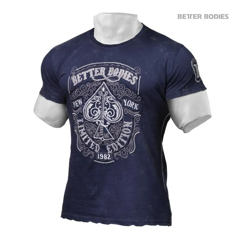 Better Bodies Limited Edition Tee - Washed Navy