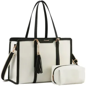 Bolso Megan Blanco-Negro