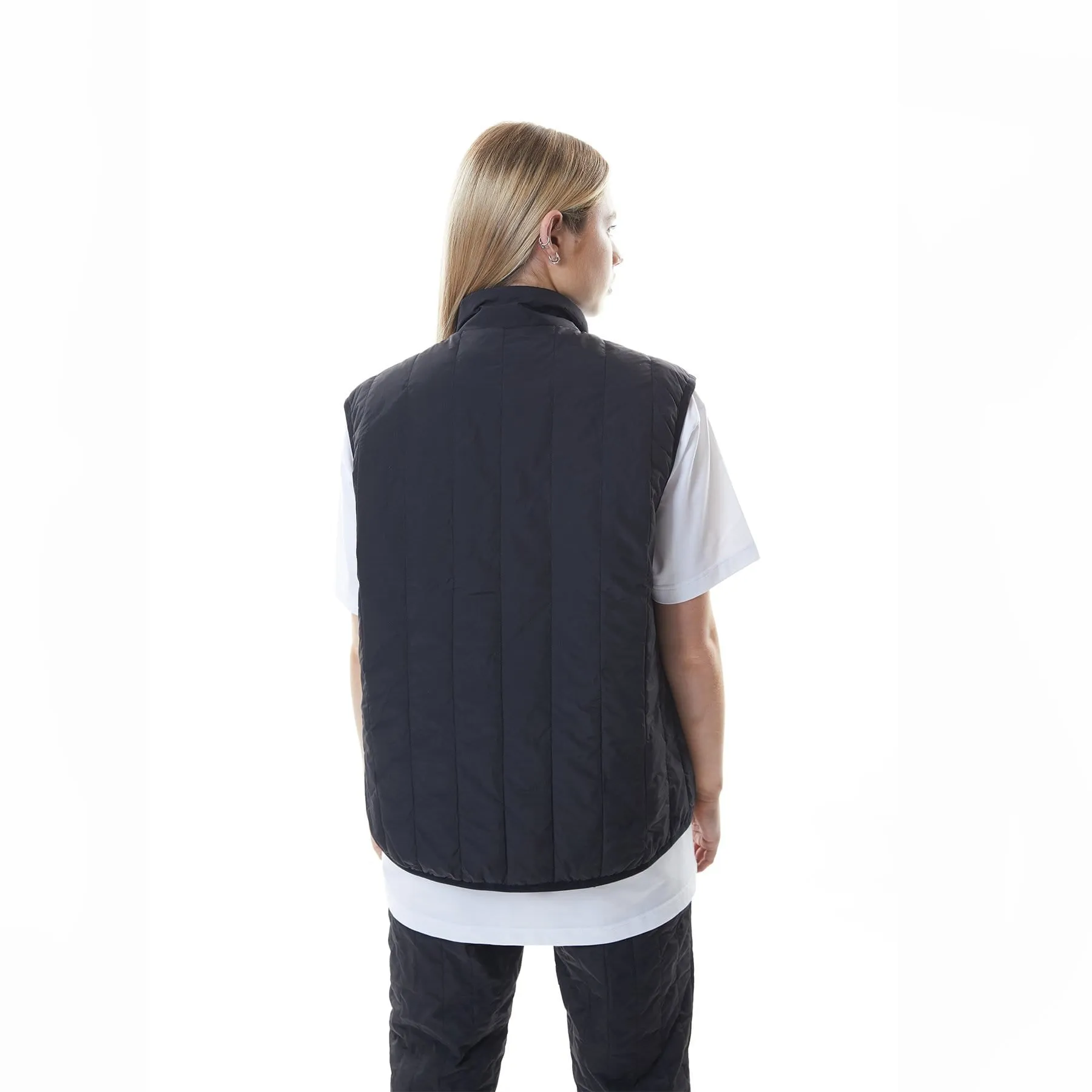 BOY ARTIC GILET - BLACK