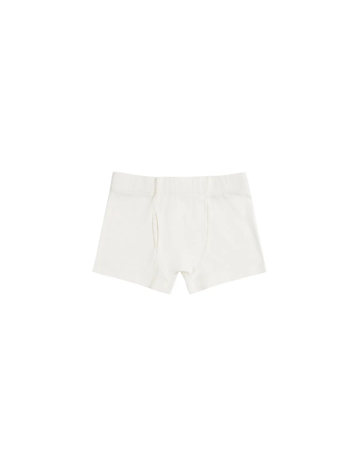 Boys Organic Boxer Briefs - White