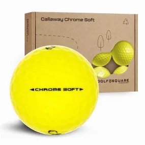 Callaway Chrome Soft - Geel