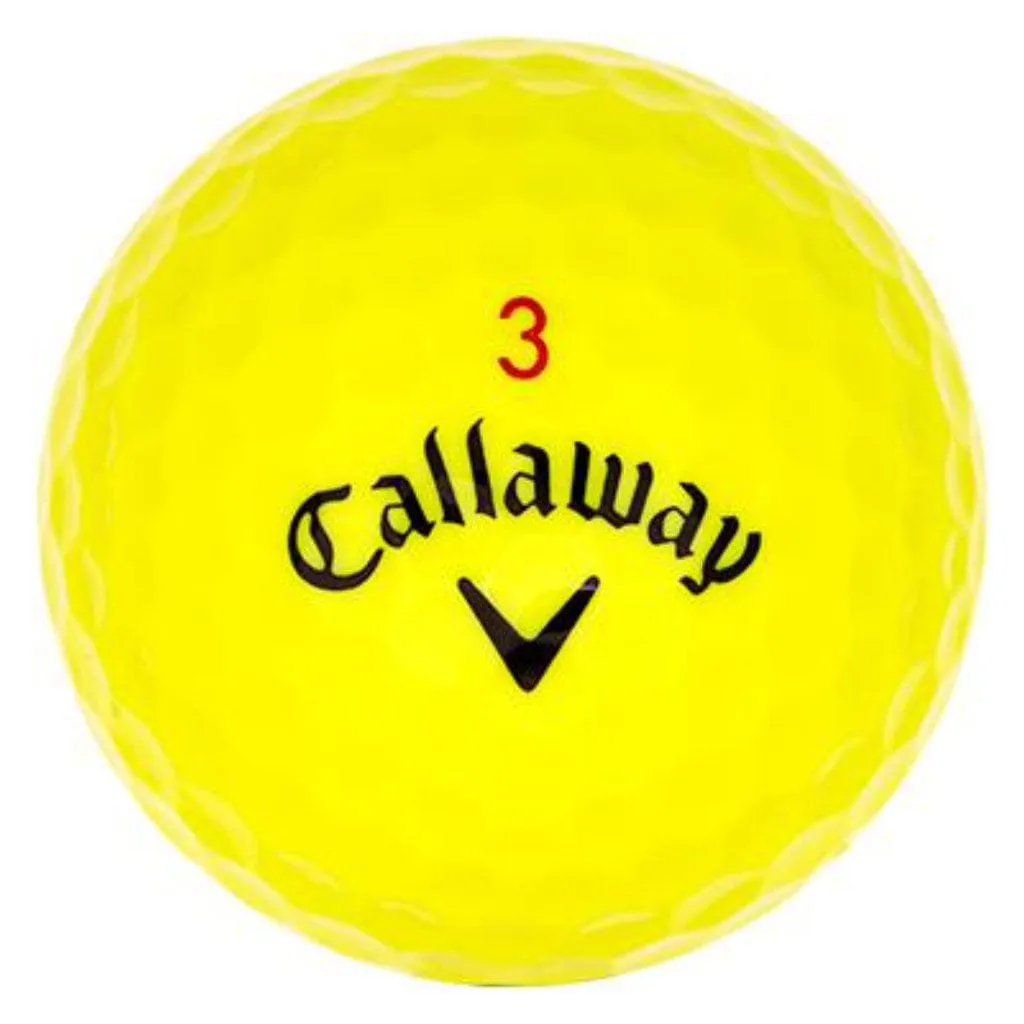 Callaway Chrome Soft - Geel