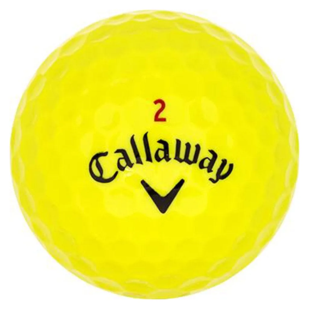 Callaway Chrome Soft X - Geel