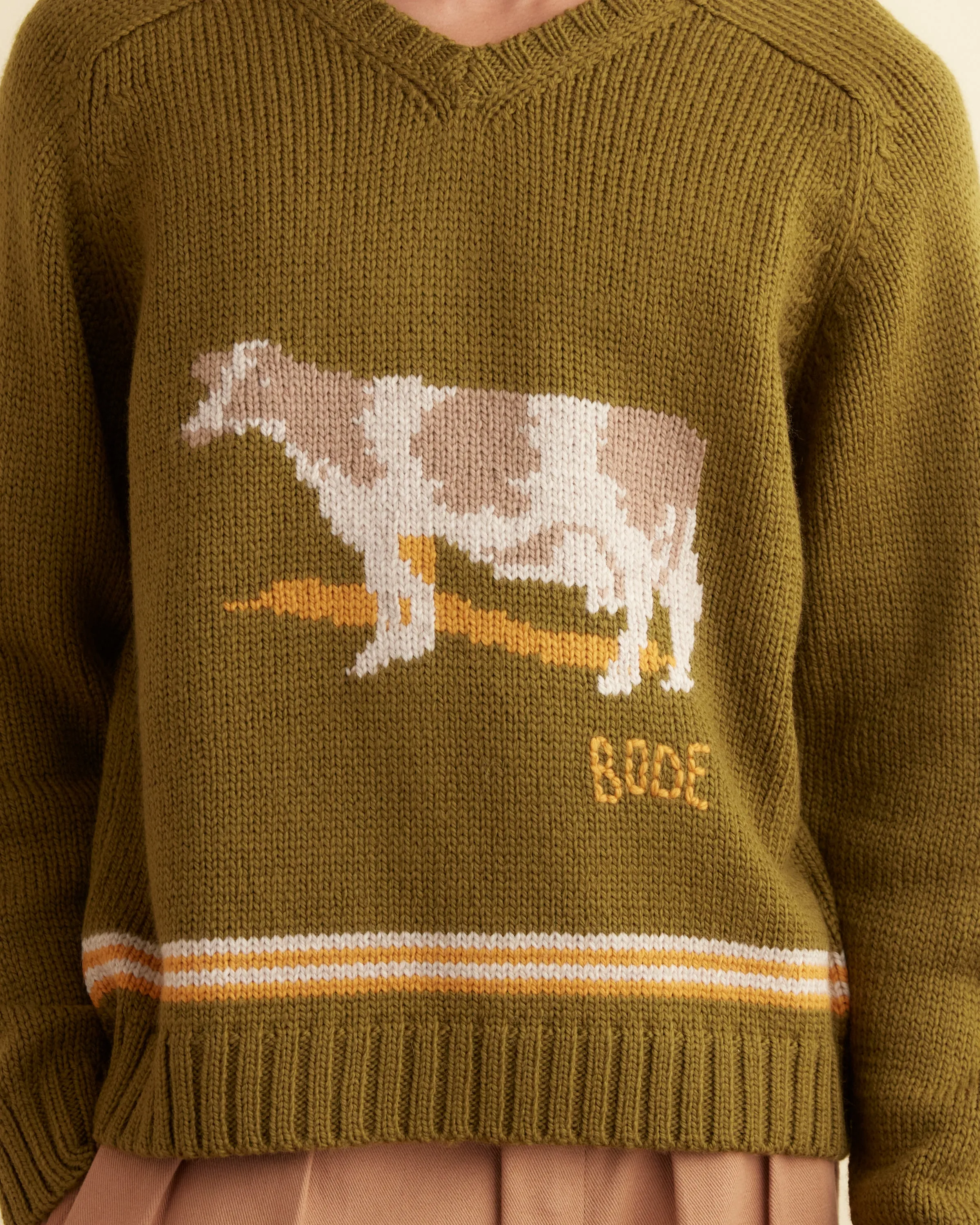 Cattle Sweater - Green