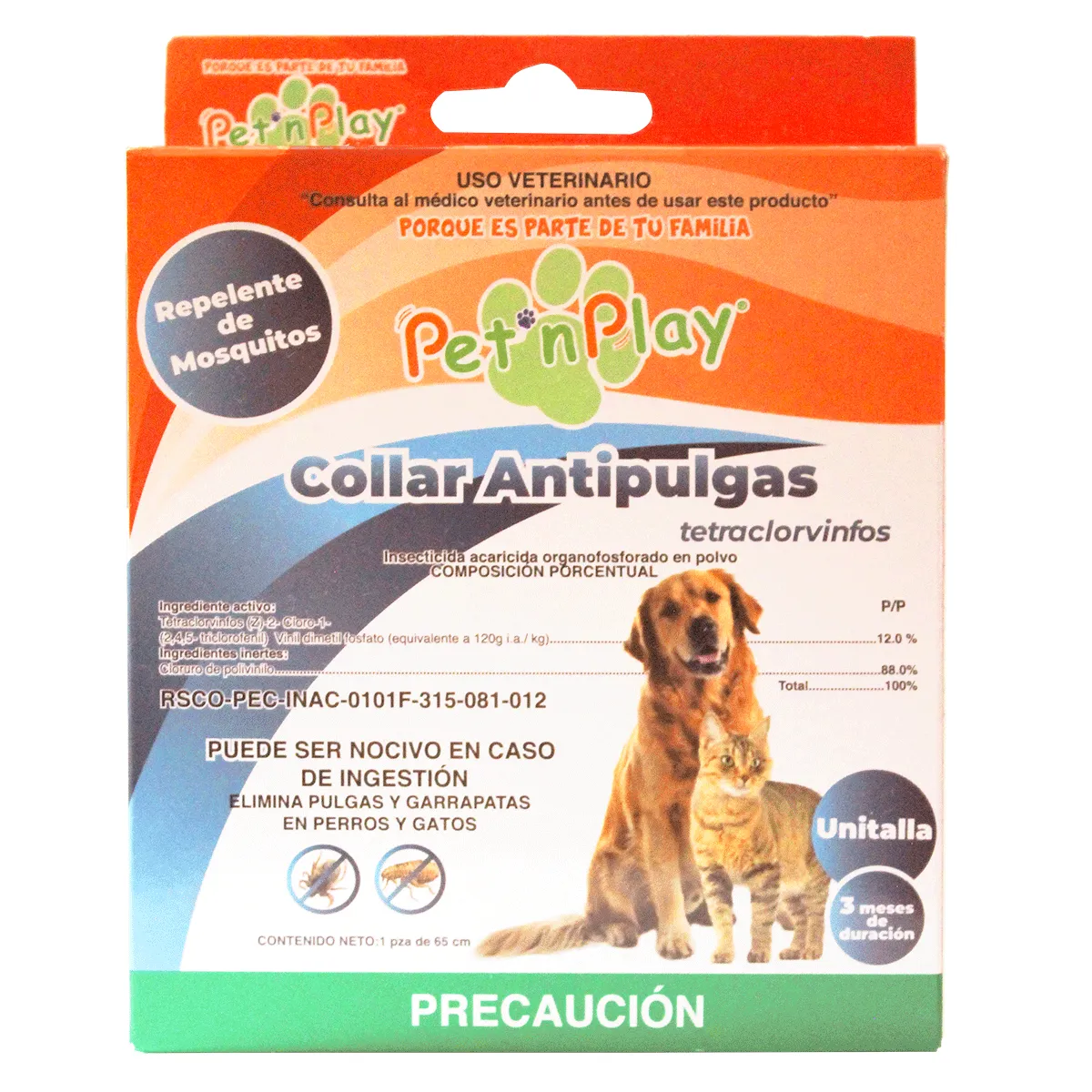 Collar Antipulgas Pet n Play