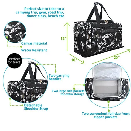 Cow Couture NGIL Canvas 20" Duffle Bag