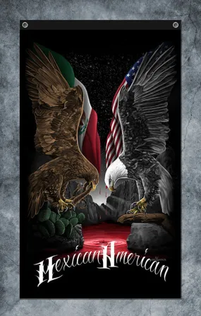 DGA - 3' X 5' - FLAG / BANNER - MEXICAN AMERICAN