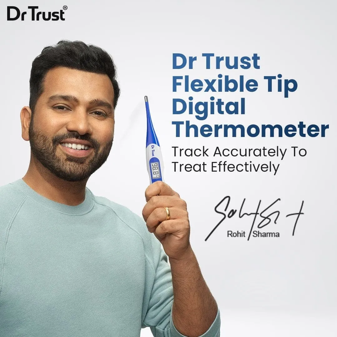 Dr Trust USA Digital Thermometer With Flexible Tip (613)