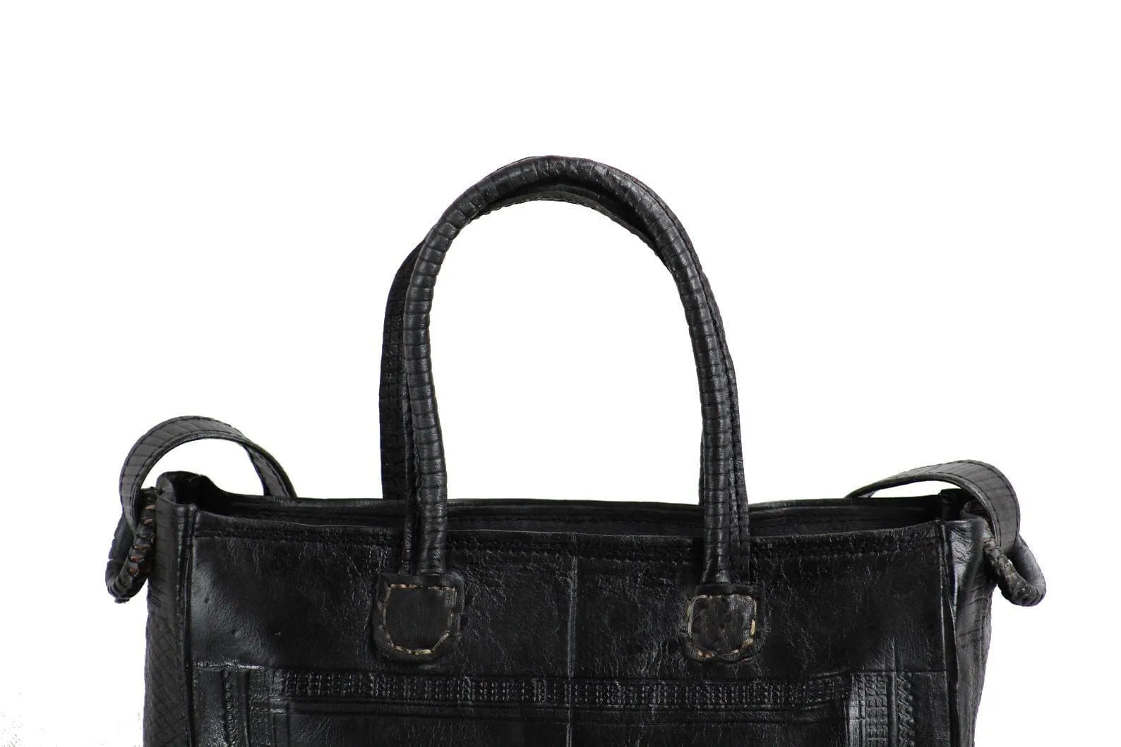 Heritage Book Tote Bag - Black