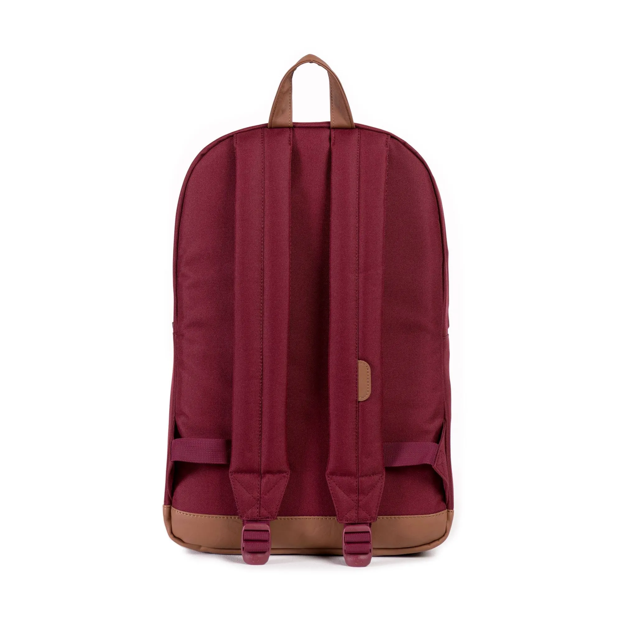 Herschel Pop Quiz Windsor Wine/Tan Synthetic Leather