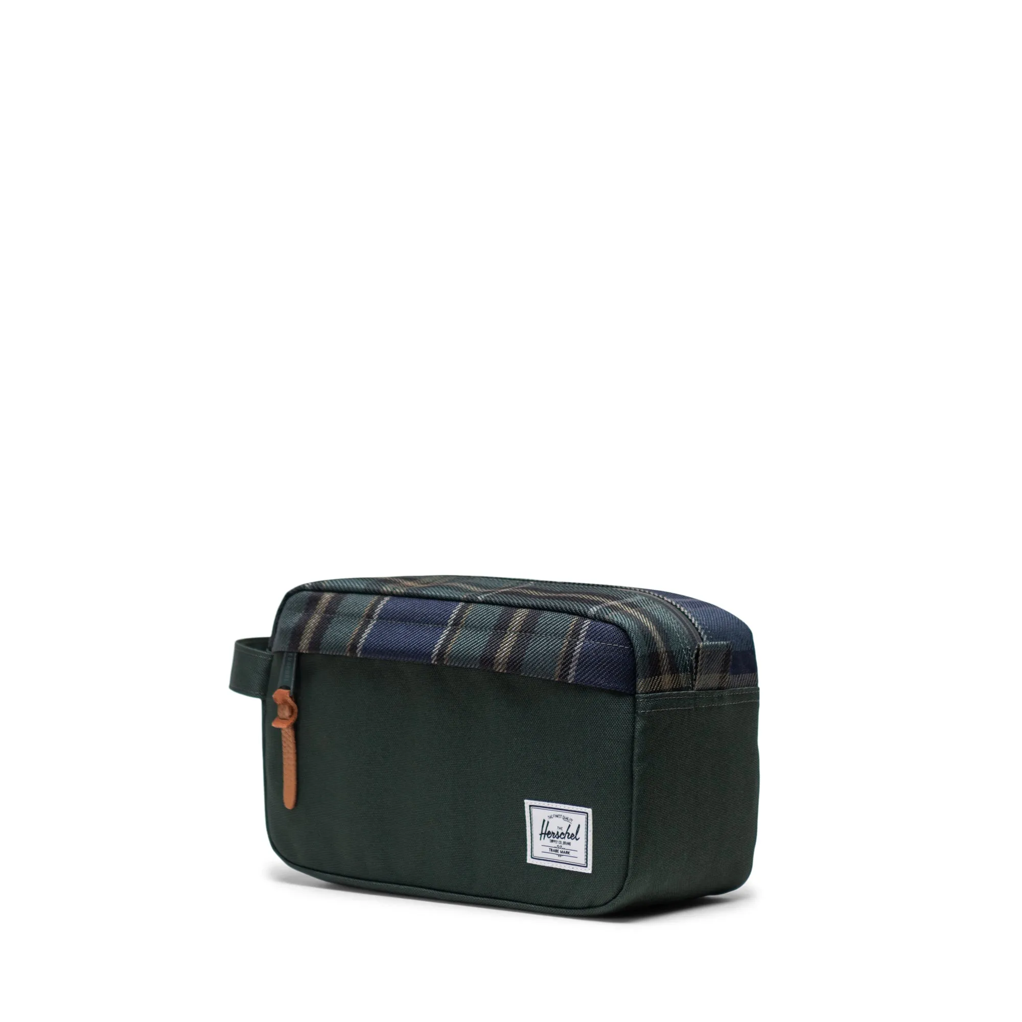 Herschel Travel Kit Darkest Spruce Winter Plaid