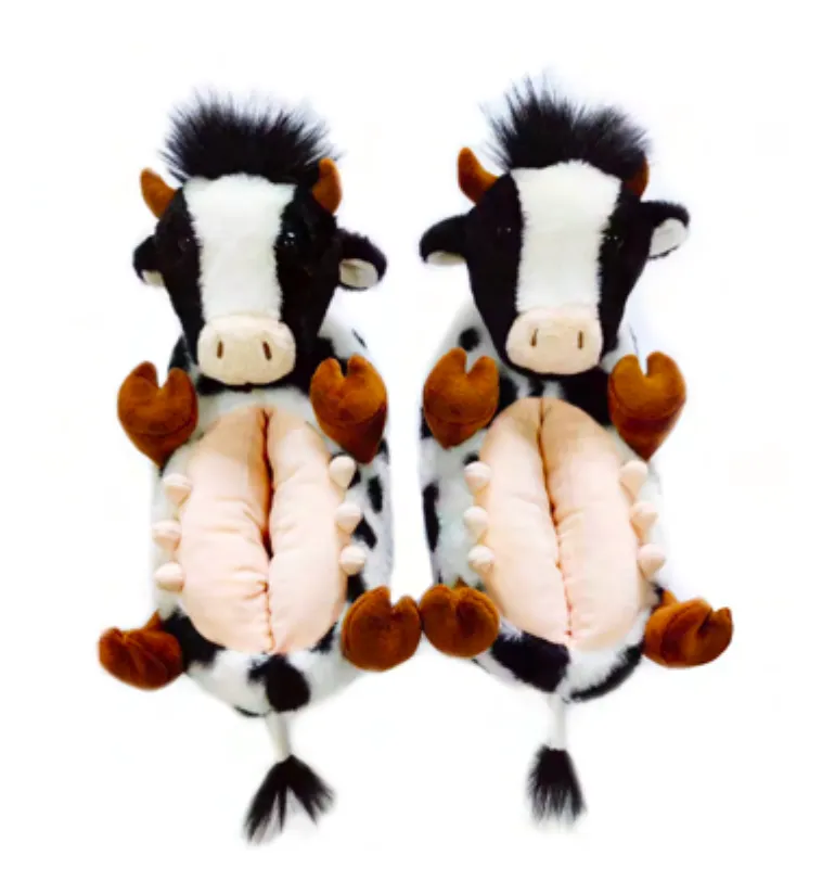 Howdy Cow Kid's Slippers