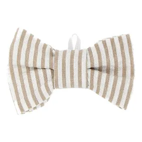 IL GUFO Striped Bow Tie