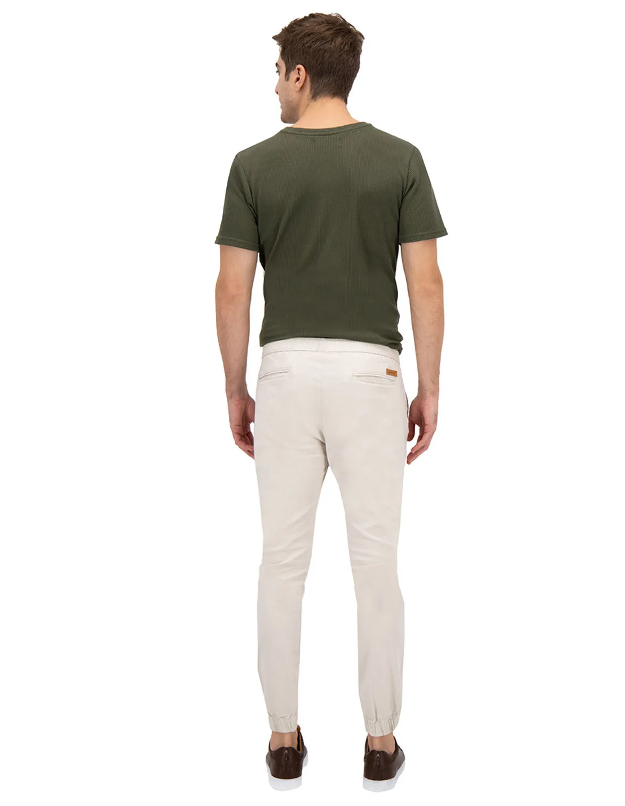 Jogger de Gabardina Premium - New Sand