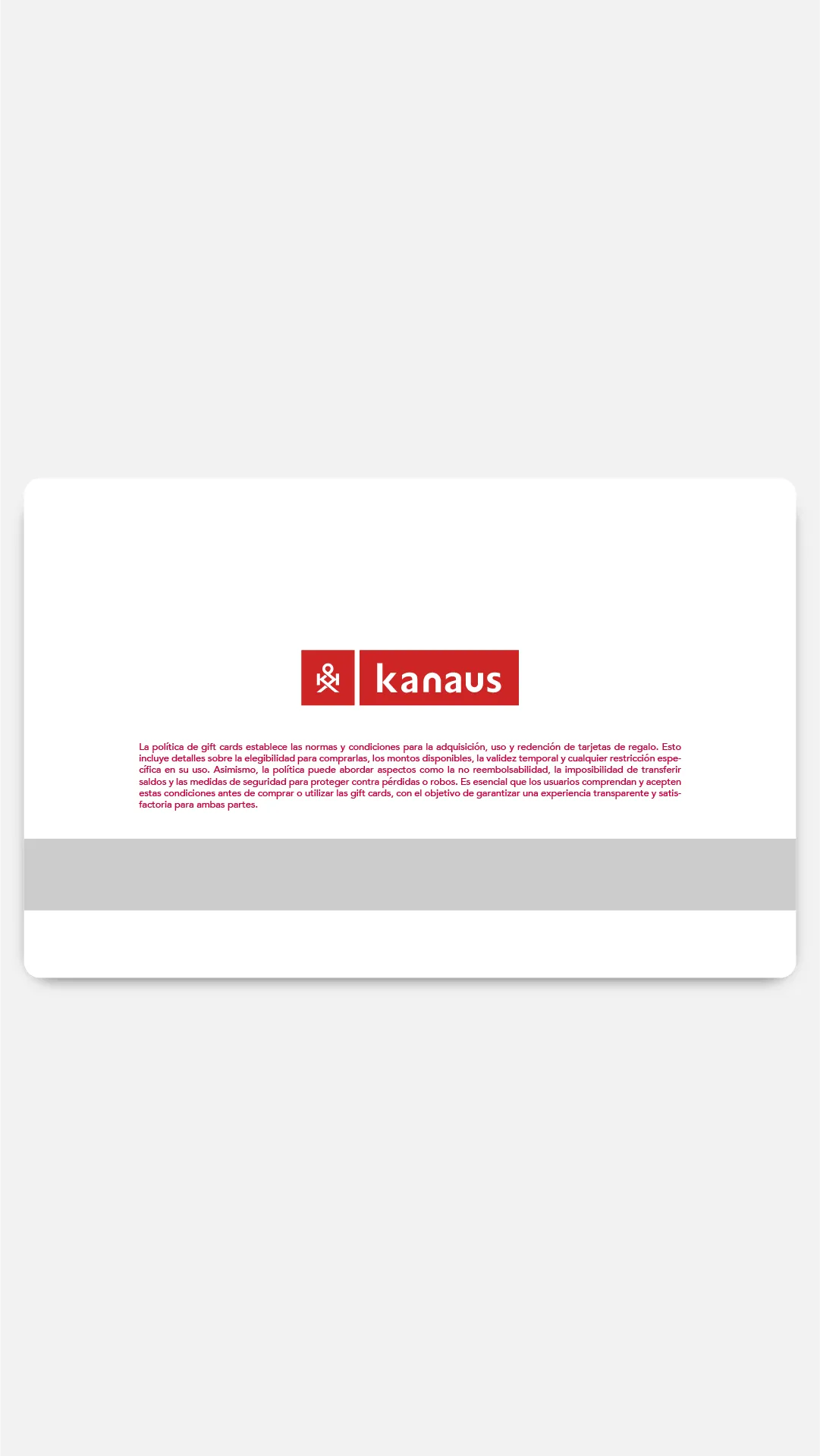 Kanaus® Gift Card