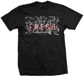 Keep It Fresh Bag - Infrared on Black T-Shirt