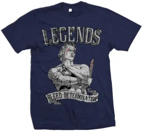 Legends Bleed Determination - Navy T-Shirt