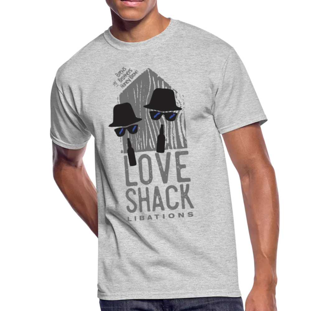 Love Shack Libations - Brews Brothers Honey Brown - Men’s 50/50 T-Shirt