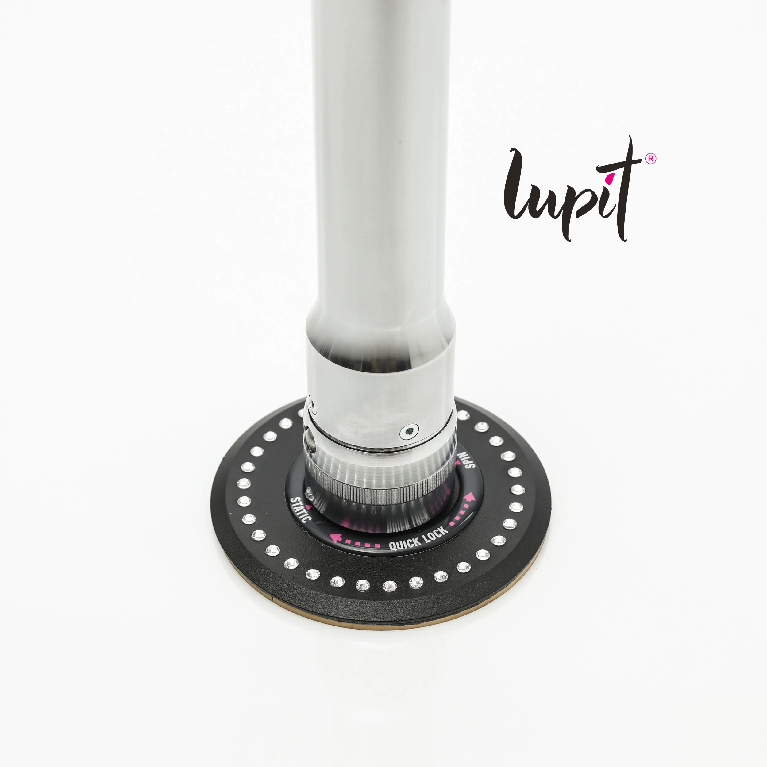 Lupit Pole Diamond G2, Quick Lock™ Chrome, 42mm