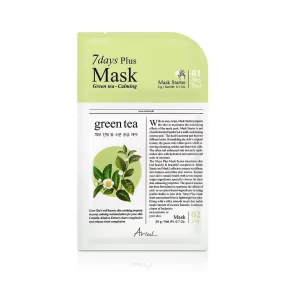 Mascarilla facial Ariul 7 Days Plus Green Tea 3 g   20 g