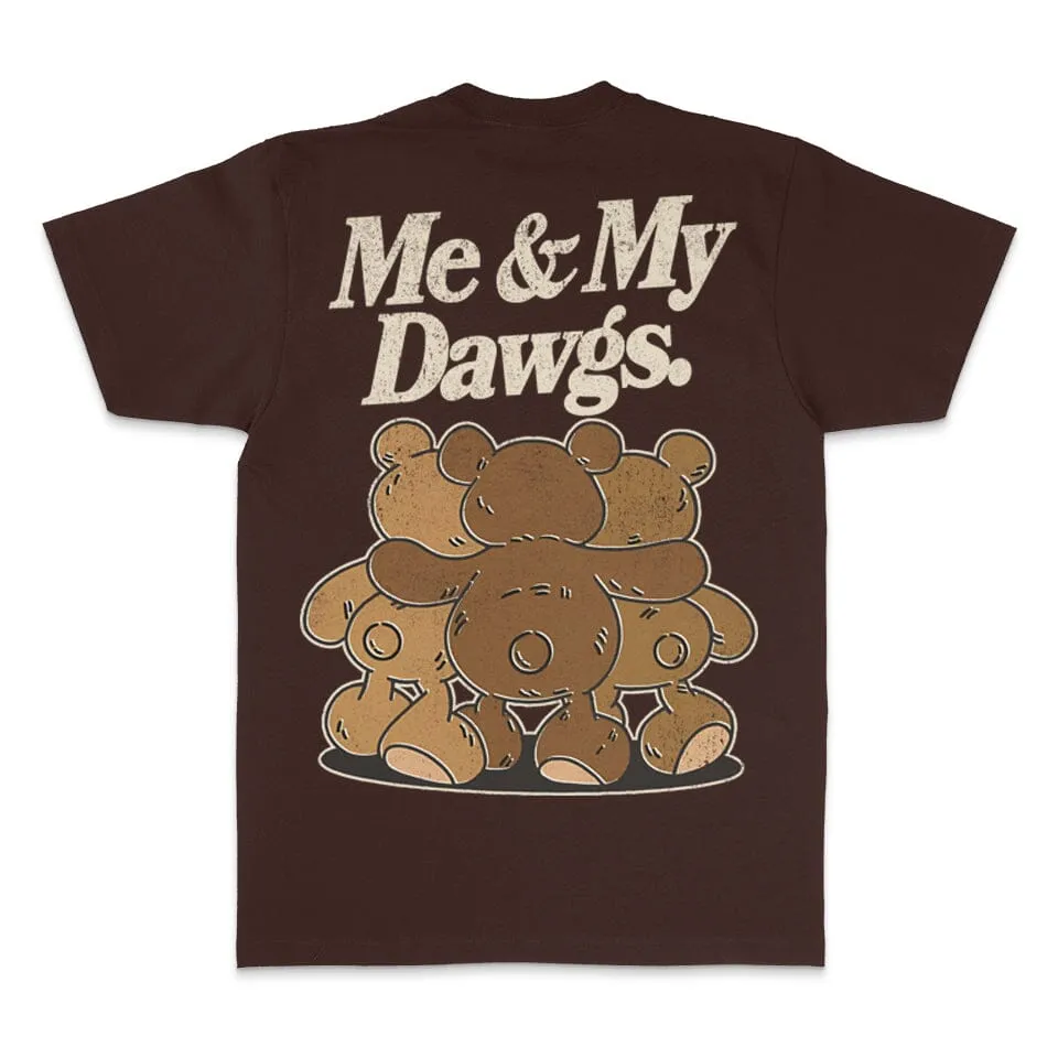 Me & My Dawgs - Brown T-Shirt