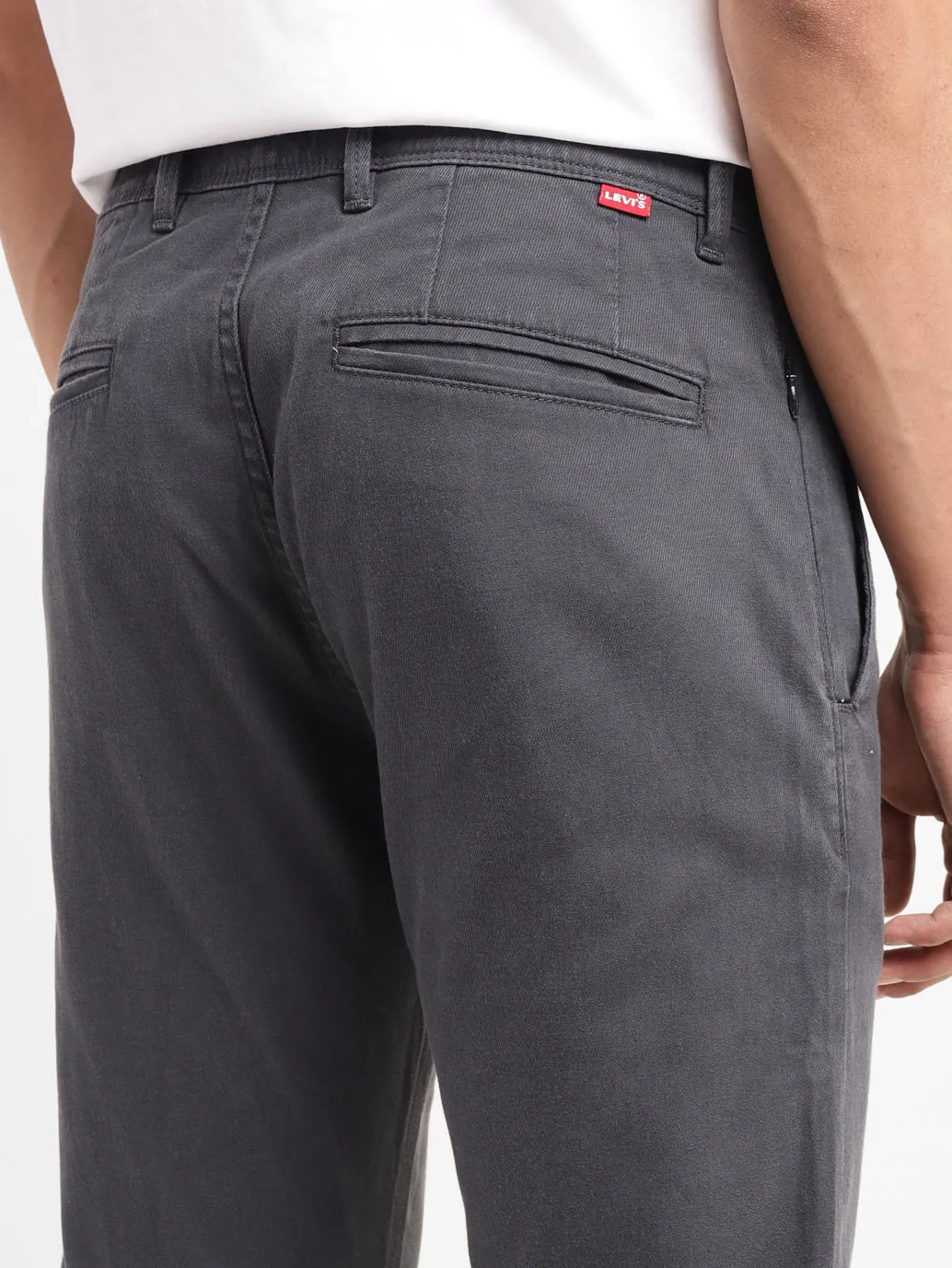 Men's 512 Grey Slim Tapered Fit chinos