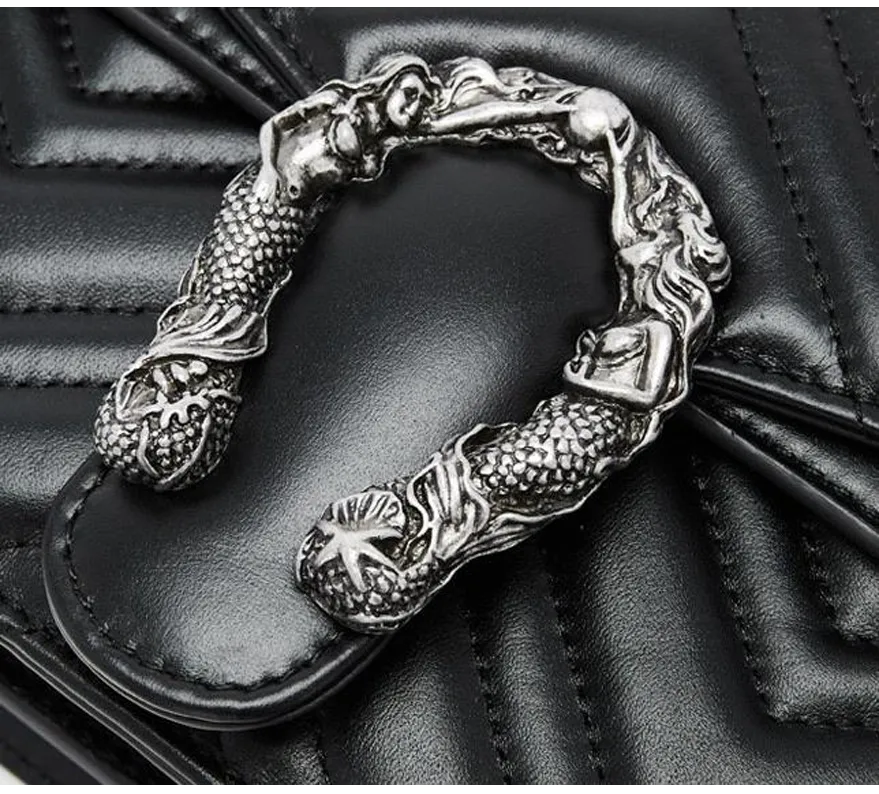 Mermaid Buckle Quilted