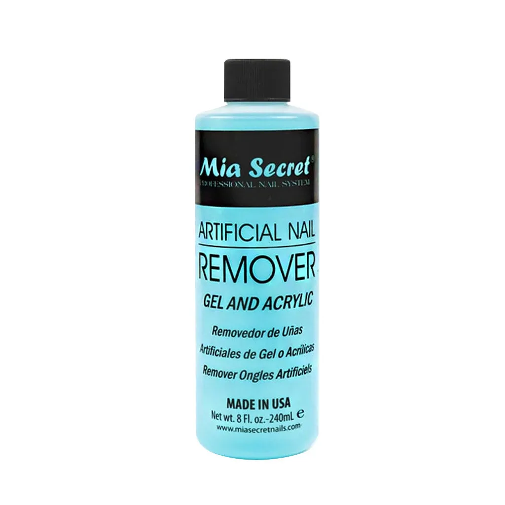 MIASECRET Artificial Nail Removedor de Uas Artificales y Gelish 240 ml