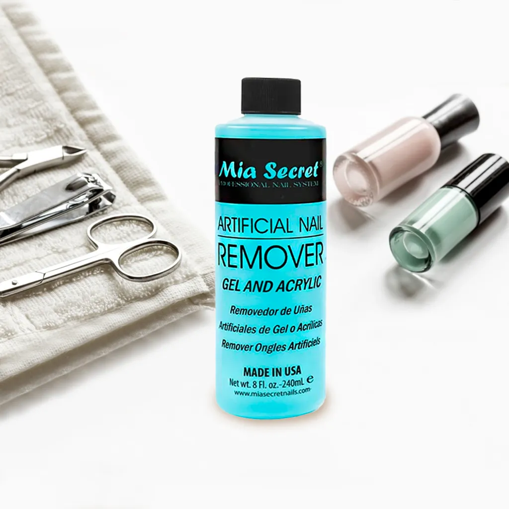 MIASECRET Artificial Nail Removedor de Uas Artificales y Gelish 240 ml