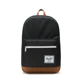 Mochila Herschel Pop Quiz Black/Tan Synthetic Leather