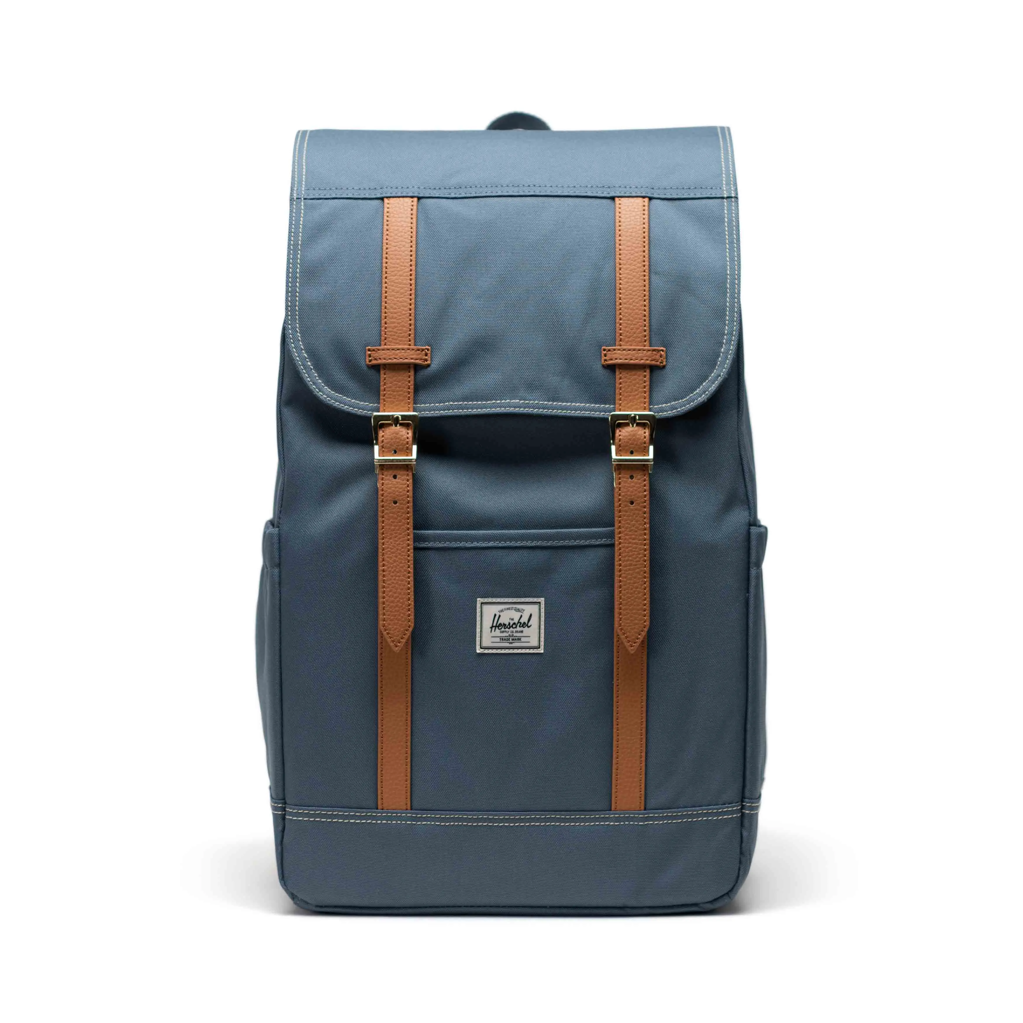 Mochila Herschel Retreat Blue Mirage/White Stitch