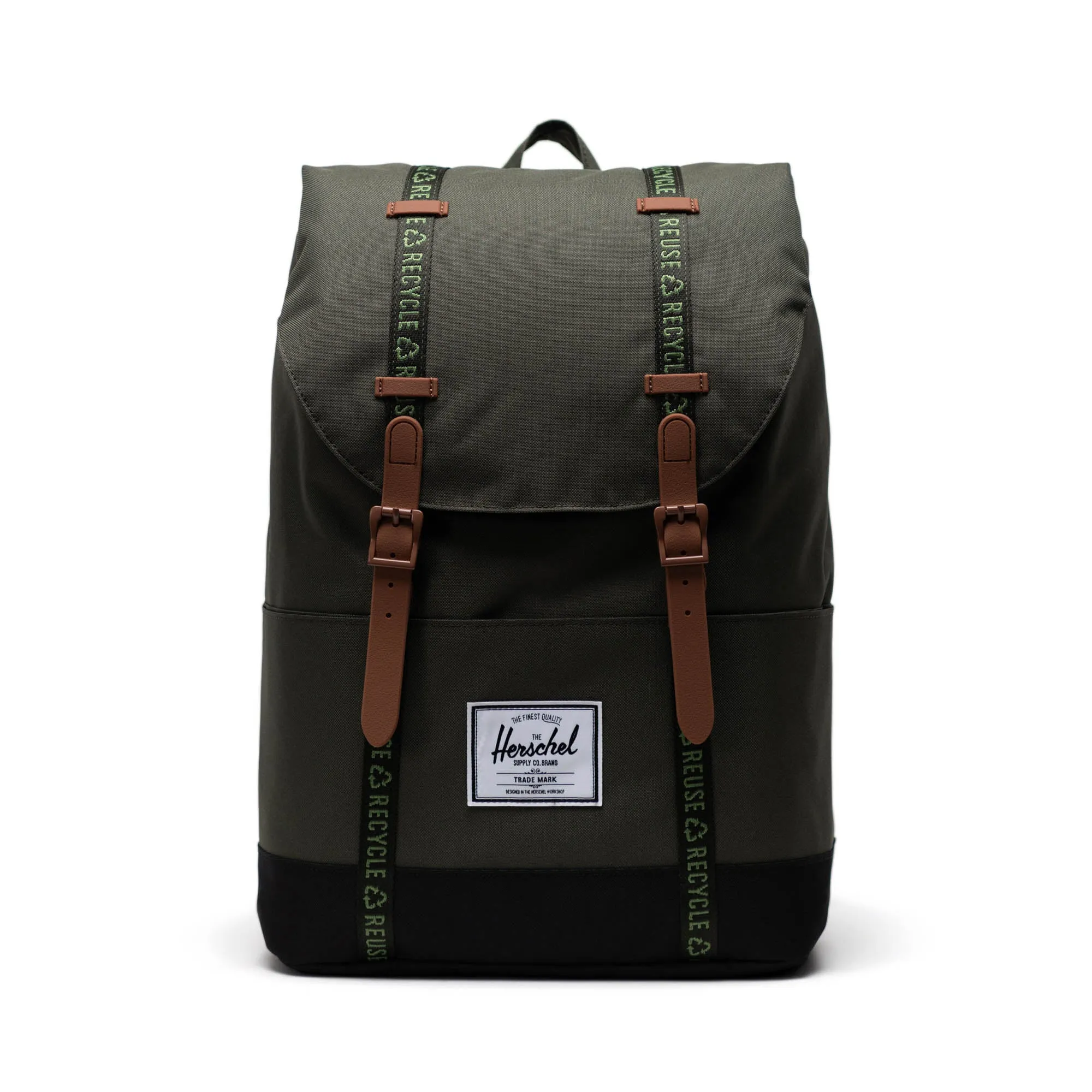 Mochila Herschel Retreat Forest Night/Black - Eco Collection