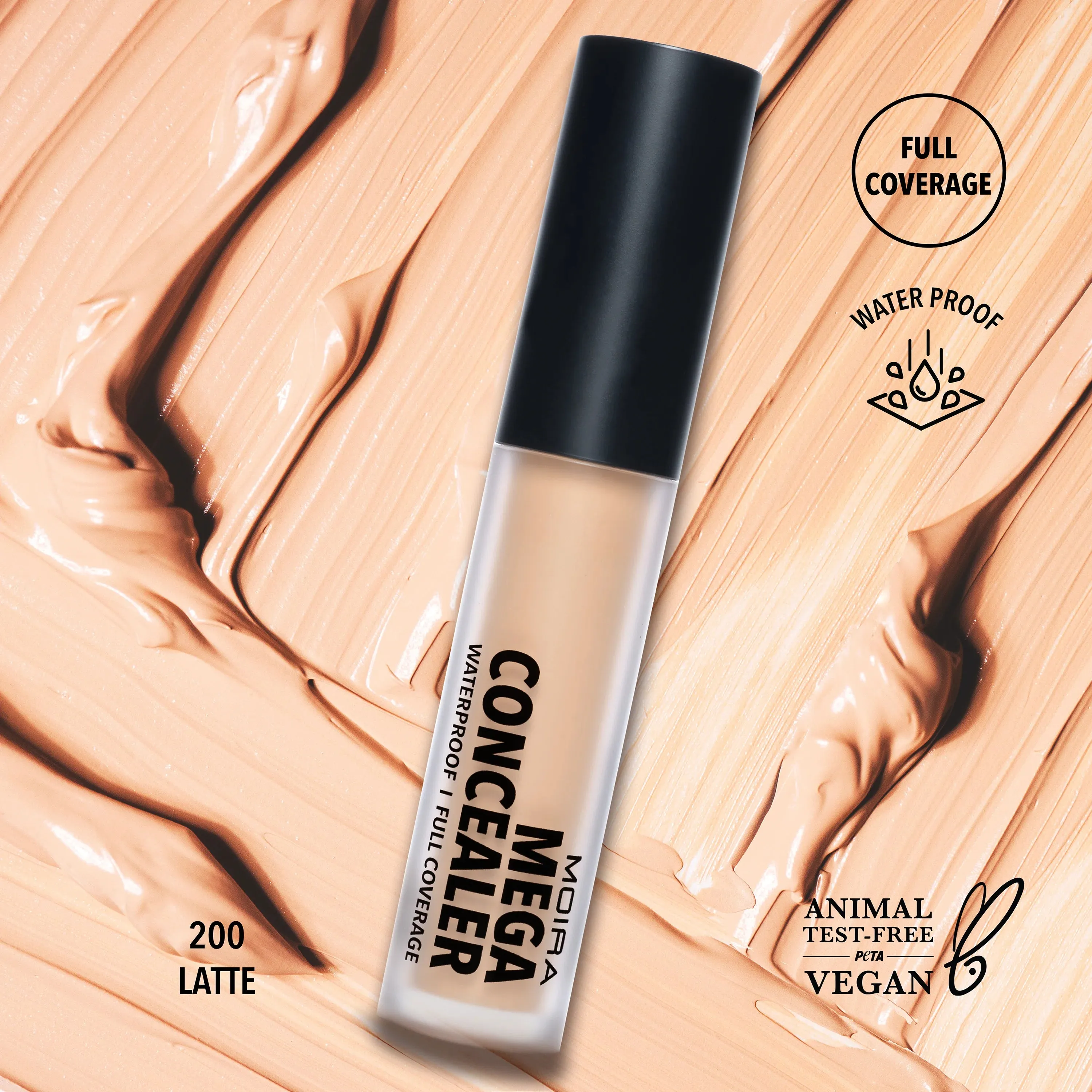 MOIRA Mega Concealer Waterproof Corrector