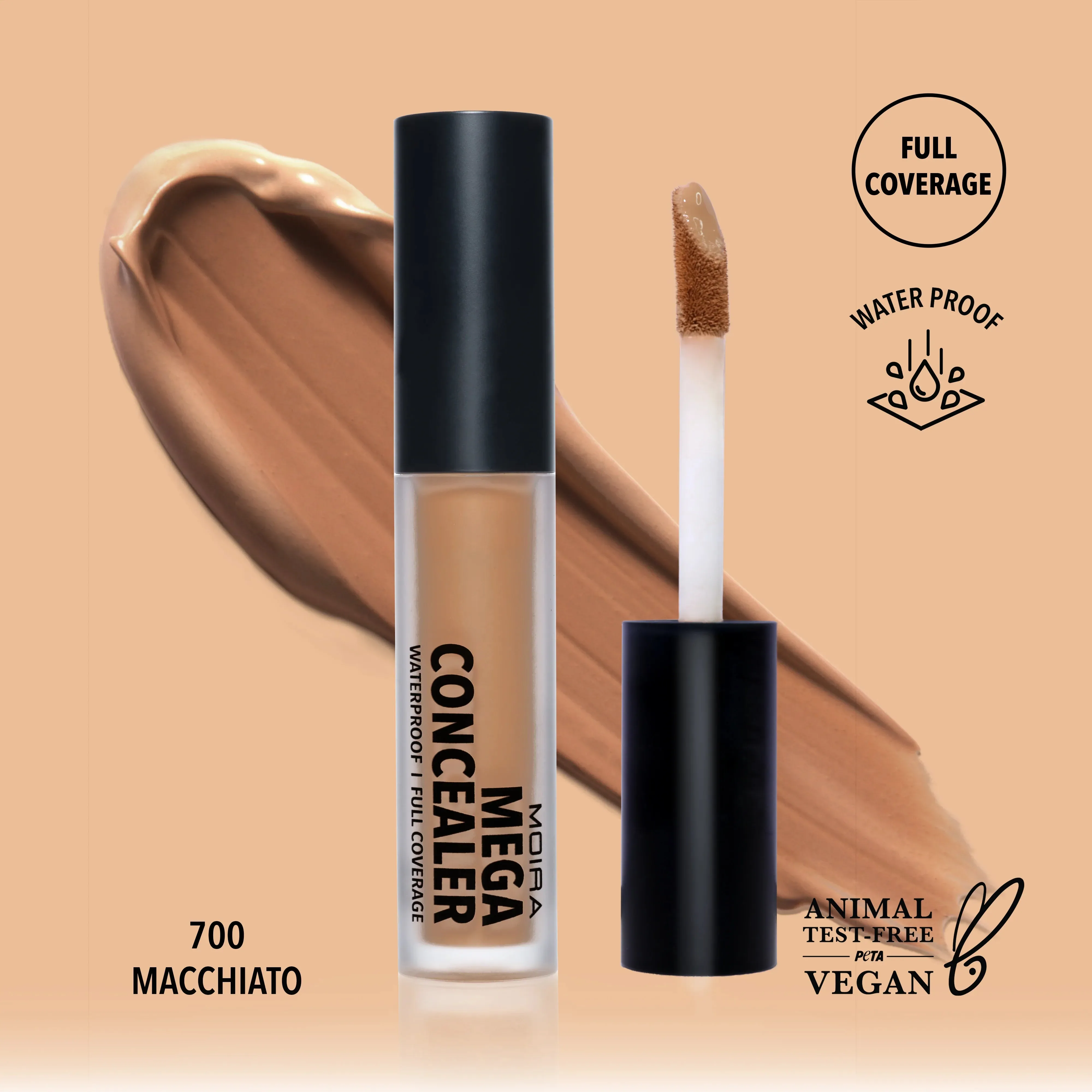 MOIRA Mega Concealer Waterproof Corrector