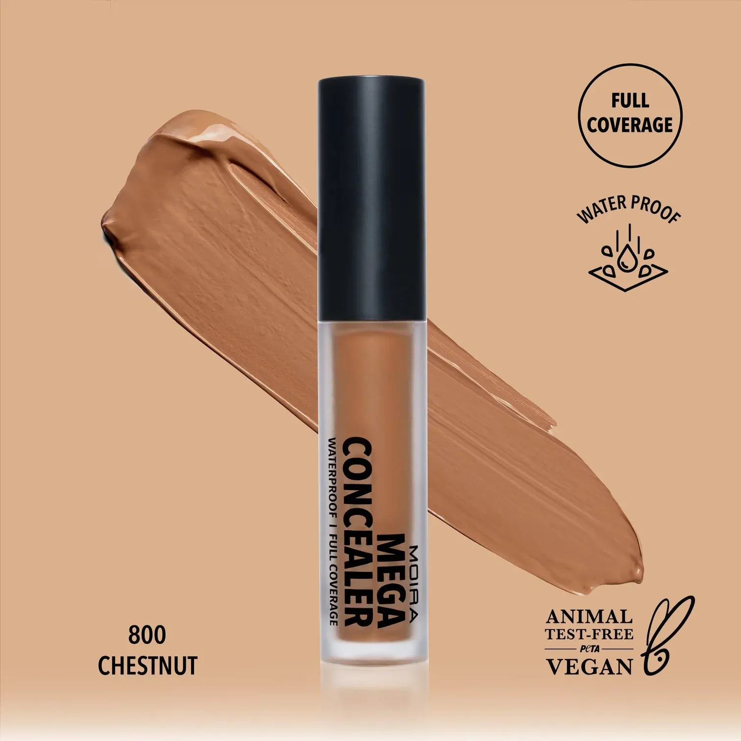 MOIRA Mega Concealer Waterproof Corrector