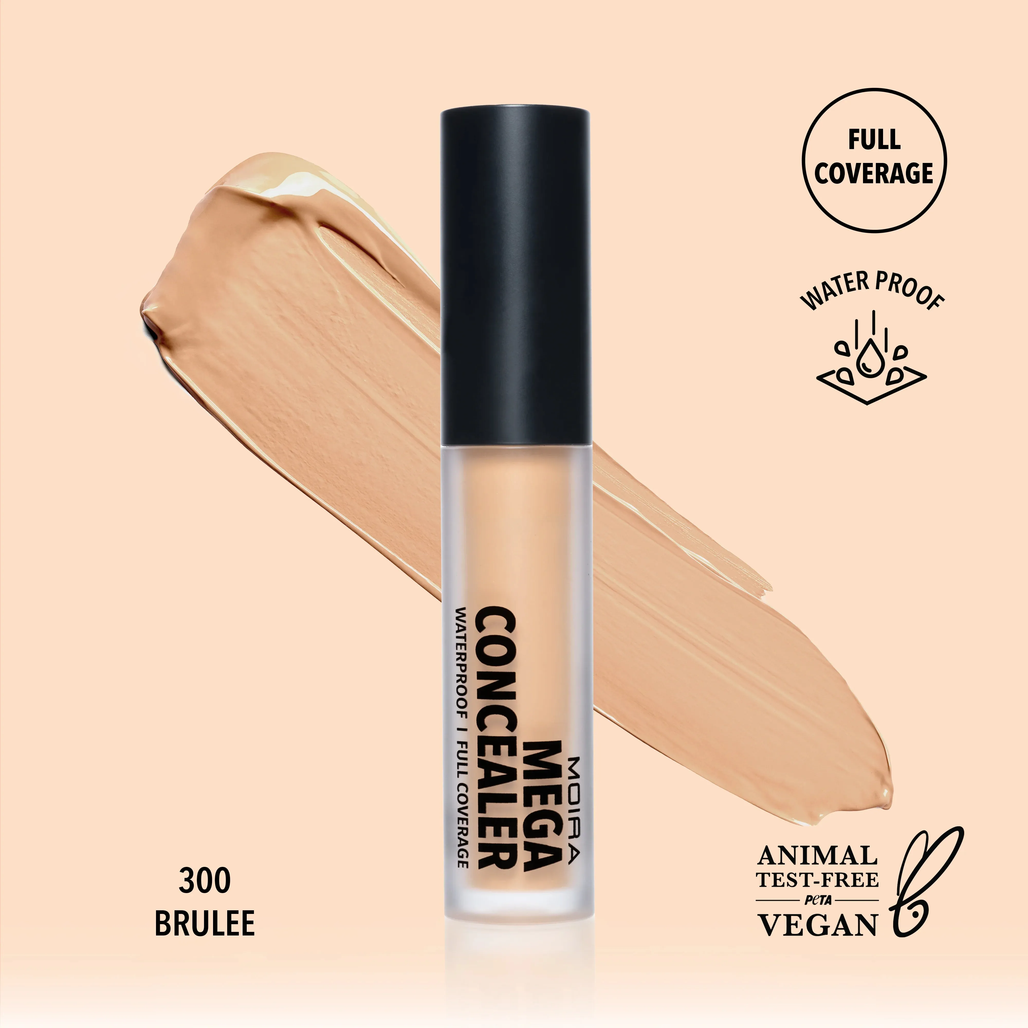 MOIRA Mega Concealer Waterproof Corrector