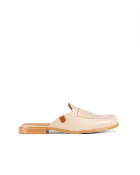 Mule Arcade Piel Beige