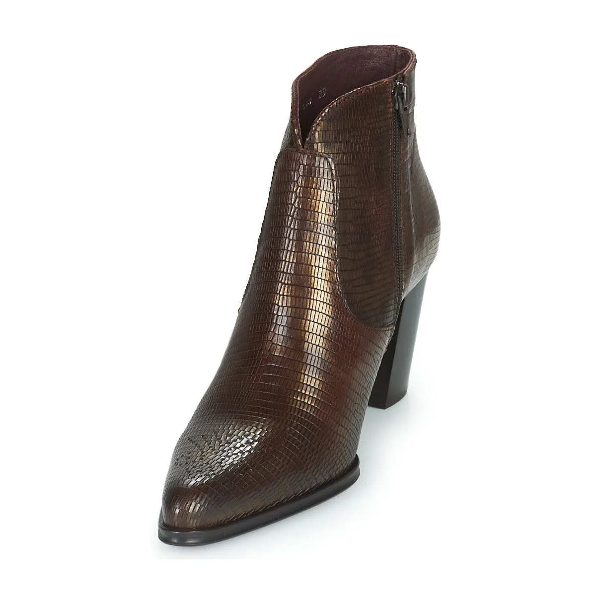 MURATTI RAINCHEVAL cognac BOTTINES TALON